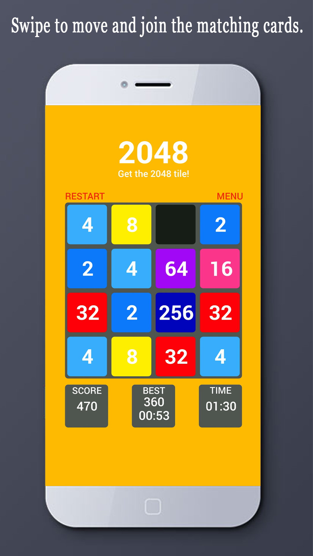 2048 - Classic puzzle game-Amazonアプリストアのアプリ